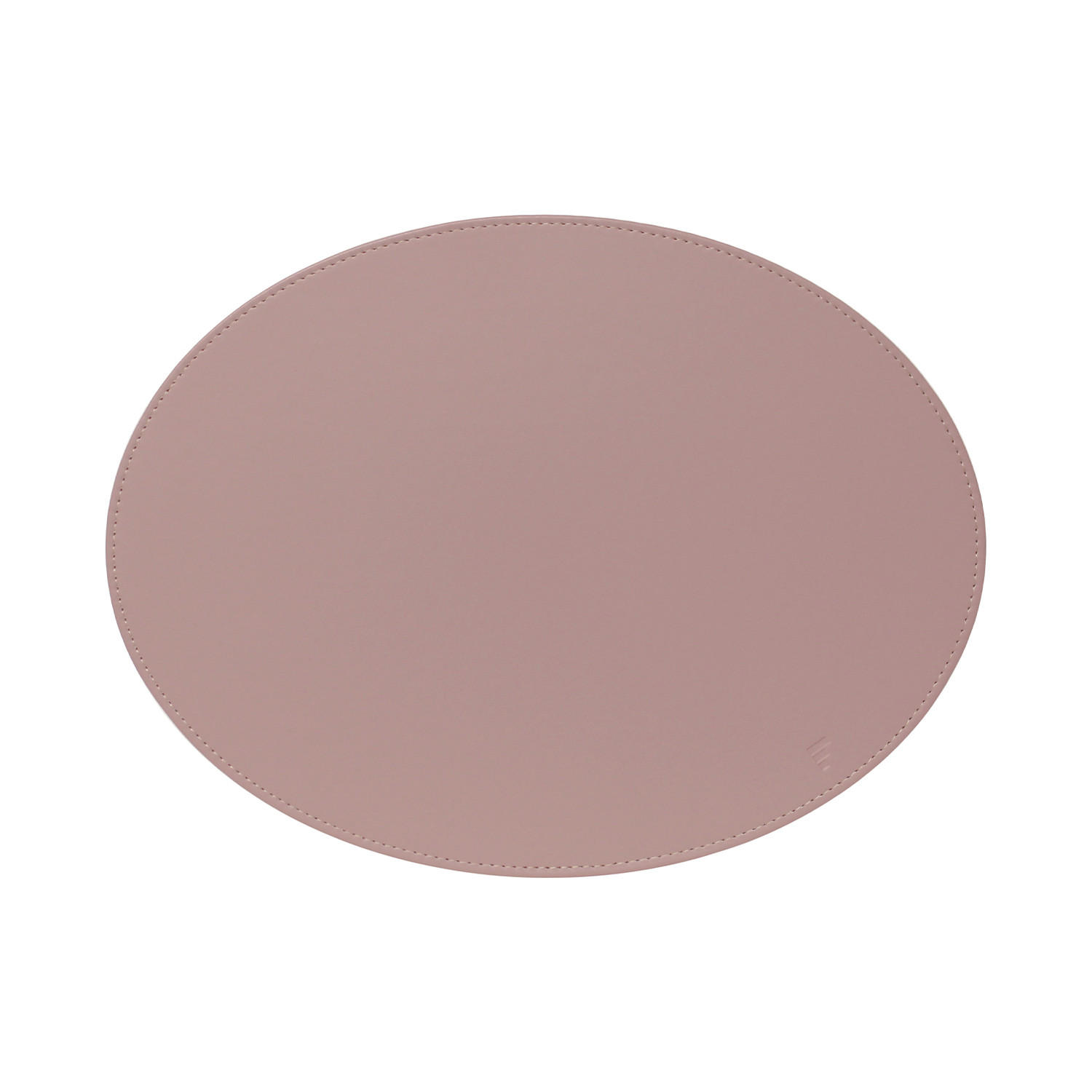 PLATZSET, Oval, Altrosa/Stein 45 x 34 cm - Altrosa, Textil (45/35/0.5cm) - Freeform