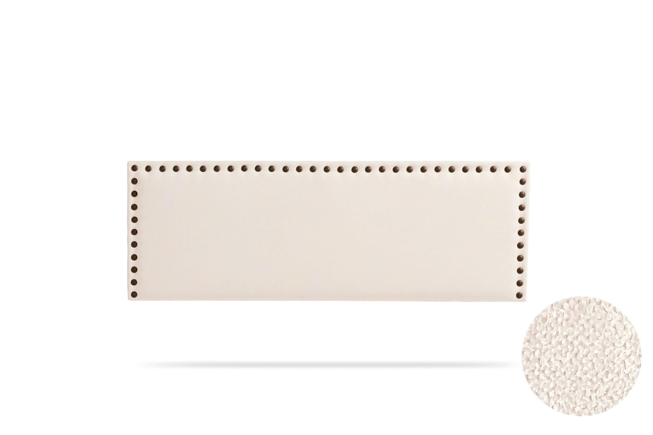 KOPFTEIL gepolstert MODENA Aqualine 115x55x8 cm - Beige - Moonia - Beige, Holz (115/8/55cm)