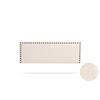 KOPFTEIL gepolstert MODENA Aqualine 115x55x8 cm - Beige - Moonia - Beige, Holz (115/8/55cm)