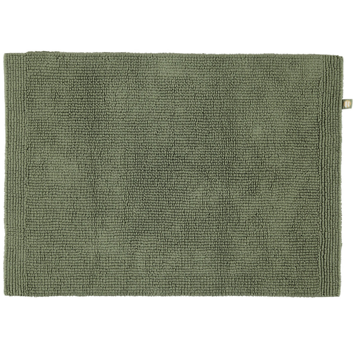 BADTEPPICHE PUR OLIVE - 404 - Grün, Textil (50/75cm) - Rhomtuft