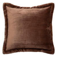 KISSEN Cuddly 53/53/10 cm - Braun, Textil (53/53cm) - Atmosphera Createur d´interieur