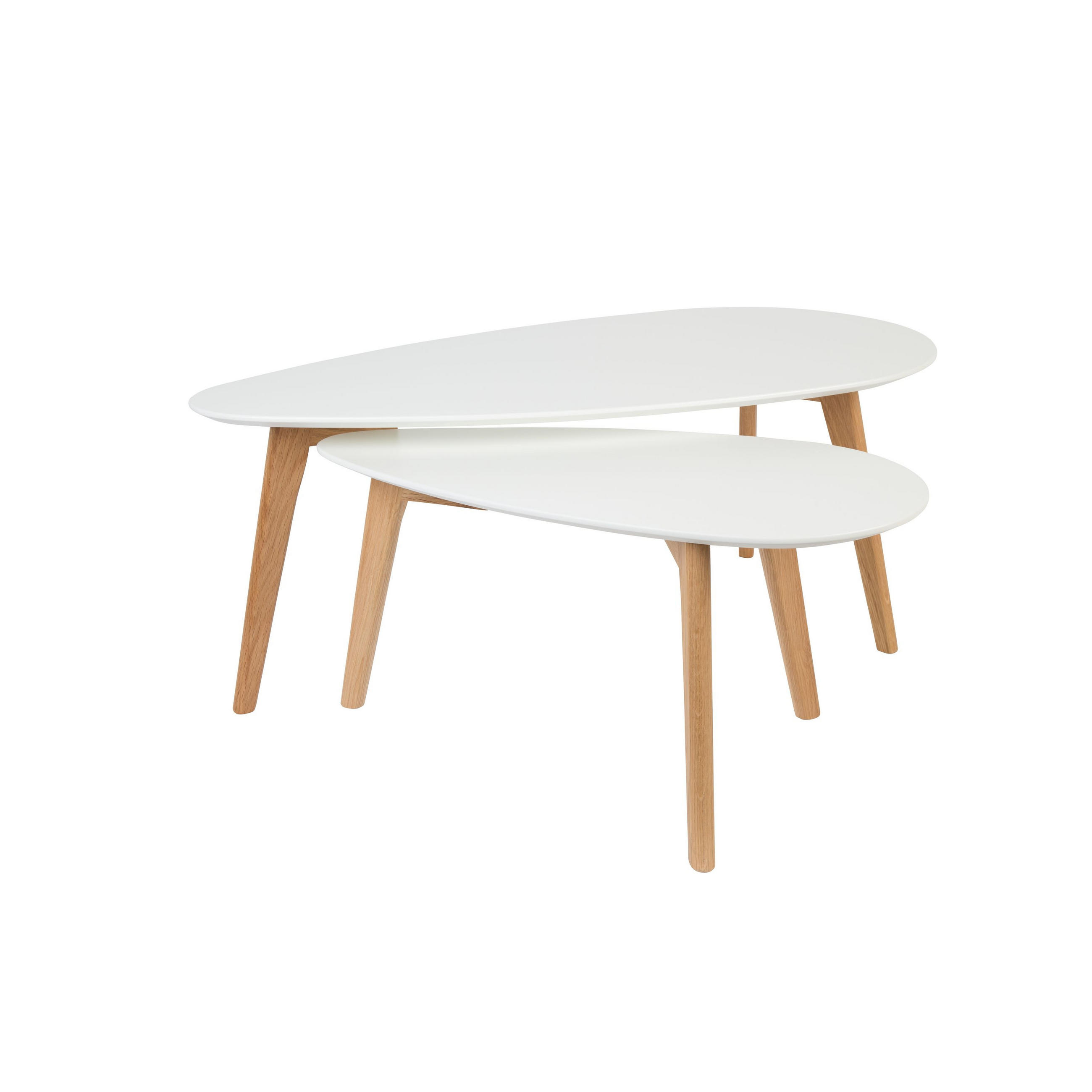 Housecraft Living Beistelltisch Weiß 100x40x50 cm