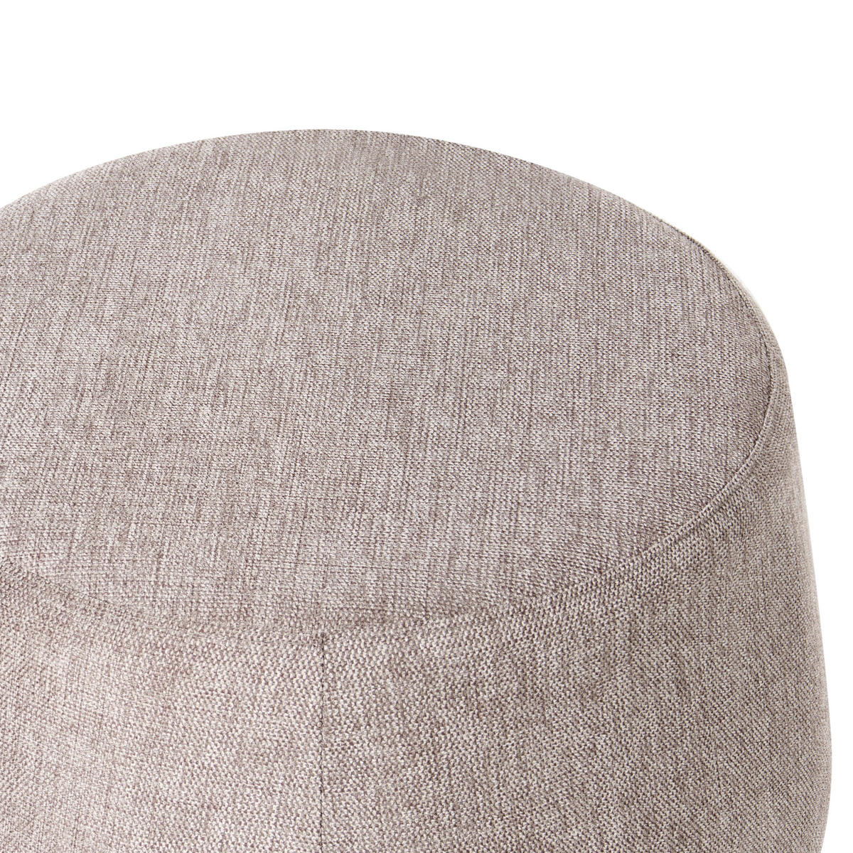 POUF Taupe Ashton - Taupe, Textil (61/43/61cm) - Beliani