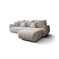 ECKSOFA mit Schlaffunktion TOKYO Wind 05 - Beige, Textil (280/185cm) - Bedante