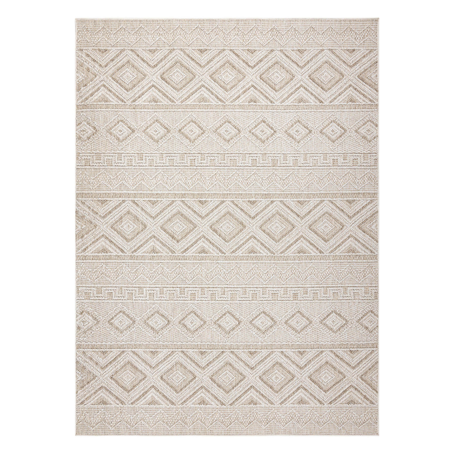 TEPPICH Origi 120/170 cm - Beige, Textil (120/170cm) - rugsX