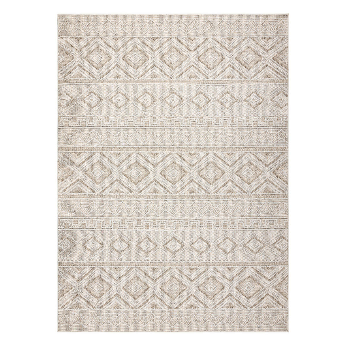 TEPPICH Origi 140/190 cm - Beige, Textil (140/190cm) - rugsX