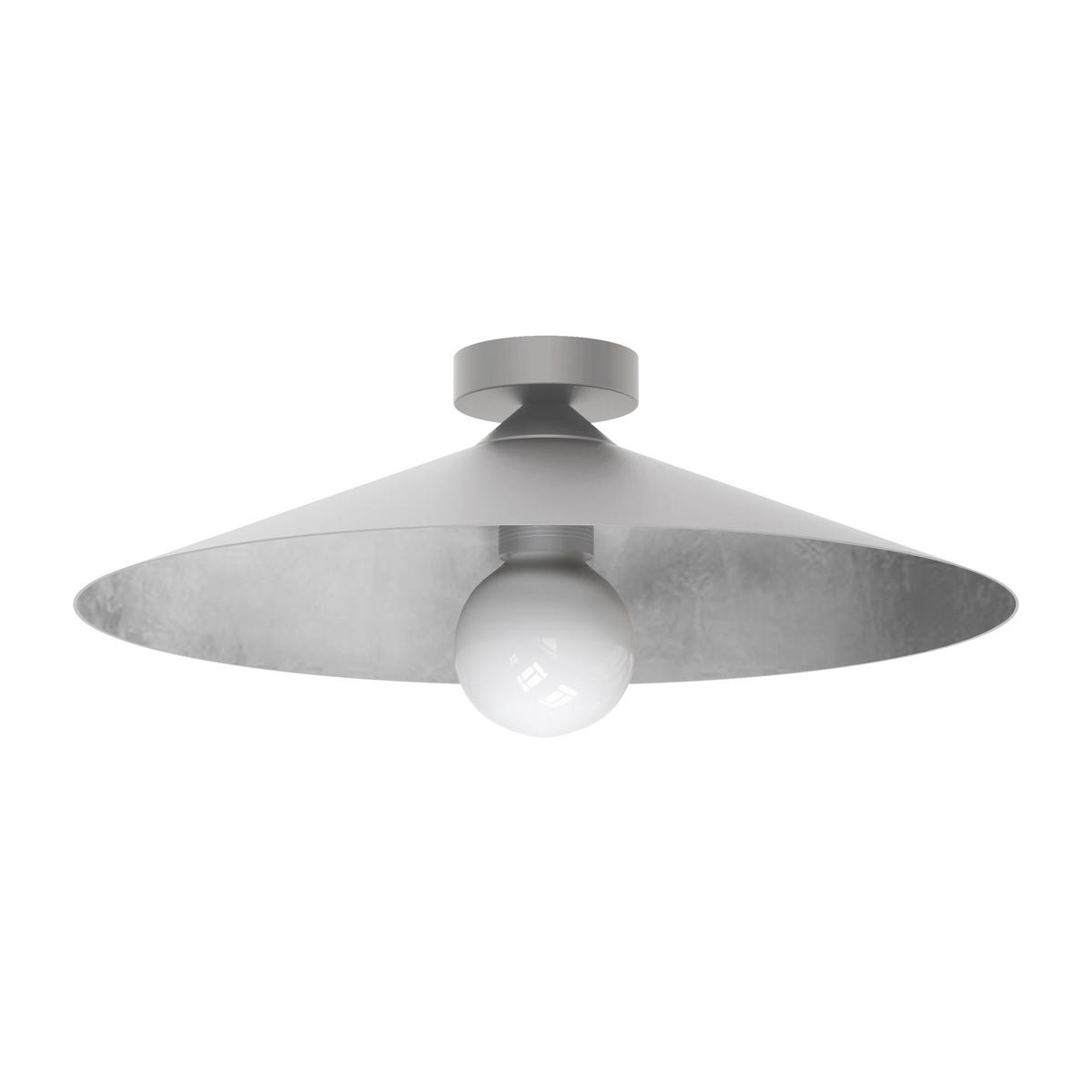 DECKENLEUCHTE - Weiß, Metall (40/40/14cm) - Lumicom