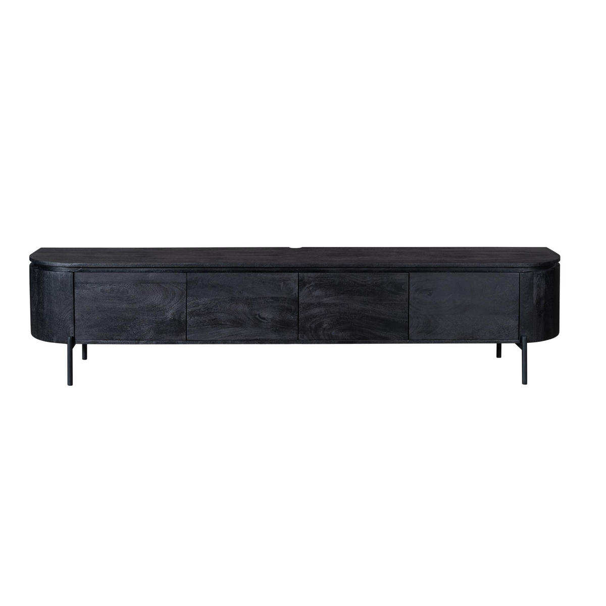 TV-MÖBEL Excellent Schwarz 35/160/45 cm - Schwarz, Holz (160/45/35cm) - Starfurn