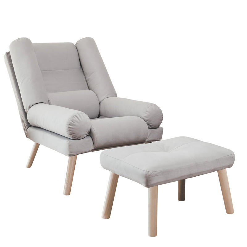 Idohome Relaxsessel Grau 75x100x75 cm