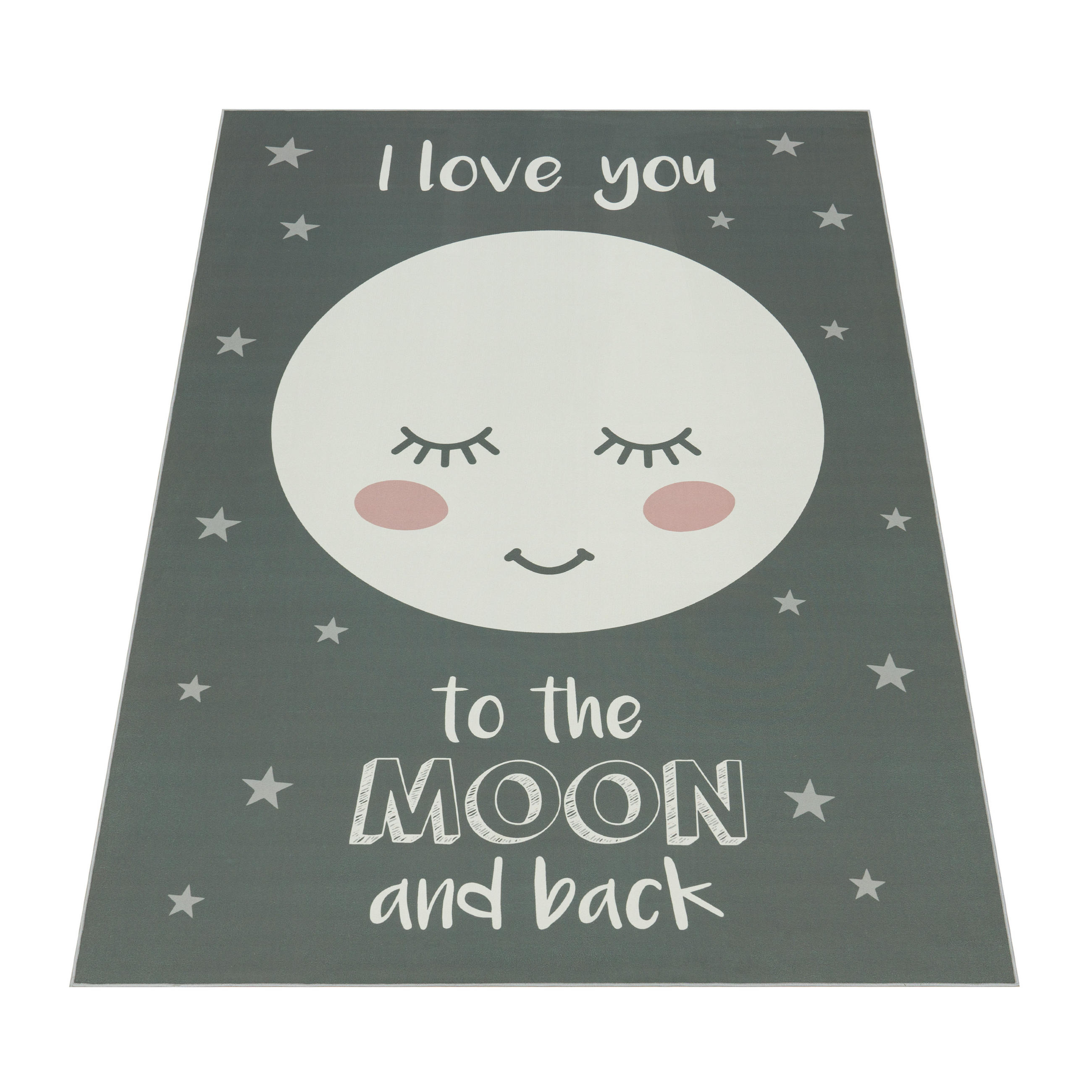 KINDERTEPPICH 80/150 cm Aleyna 103 - Grau, Textil (80/150cm) - Paco Home