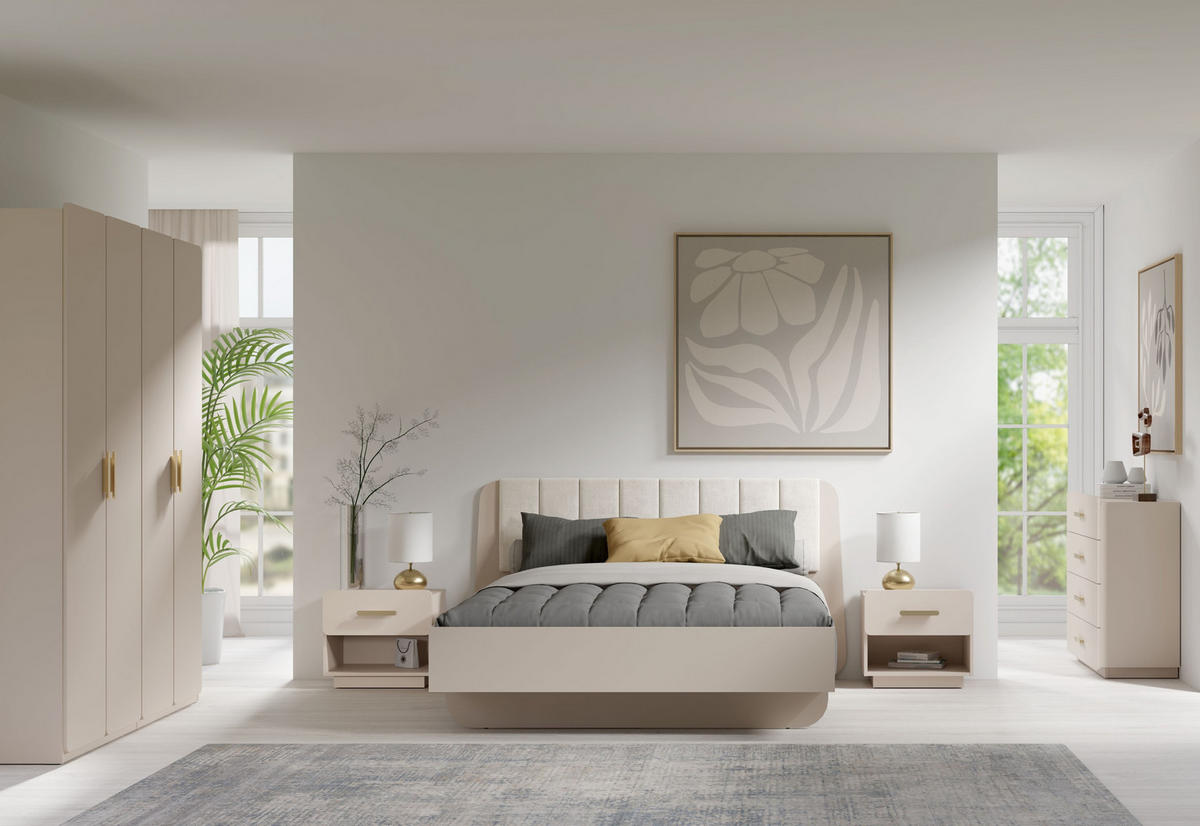 NACHTTISCH Beige 53/48/41 - Beige, Holzwerkstoff (53/48/41cm) - RAUMHIRSCH FURNITURE