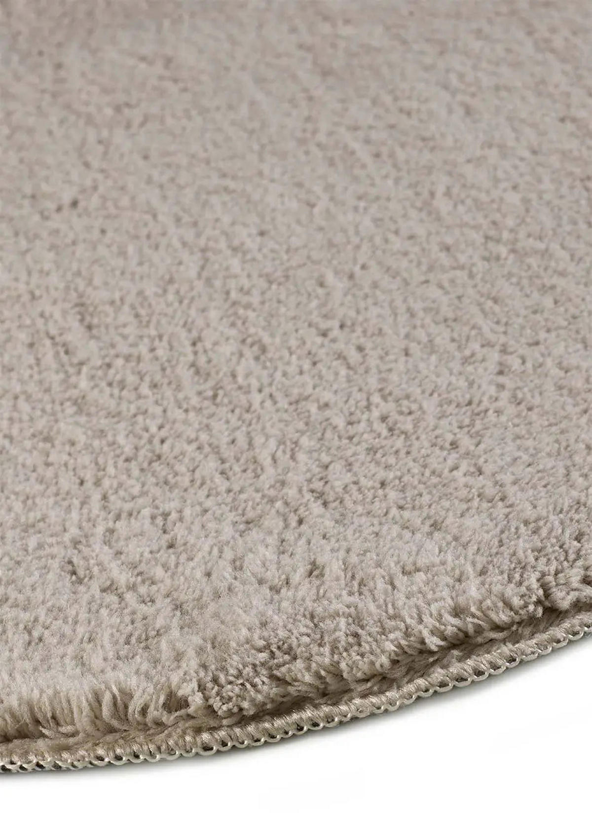 HOCHFLORTEPPICH Waschbar Stein Mellow 160/230 cm - Taupe, Kunststoff/Textil (160/230cm) - Atticgo