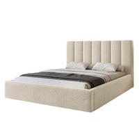 POLSTERBETT CIERO 160x200 cm Beige Boucle (Stoff Abriamo) - mit Bettkasten und Lattenrost - Beige, Holzwerkstoff/Textil (160/200cm) - Ravio