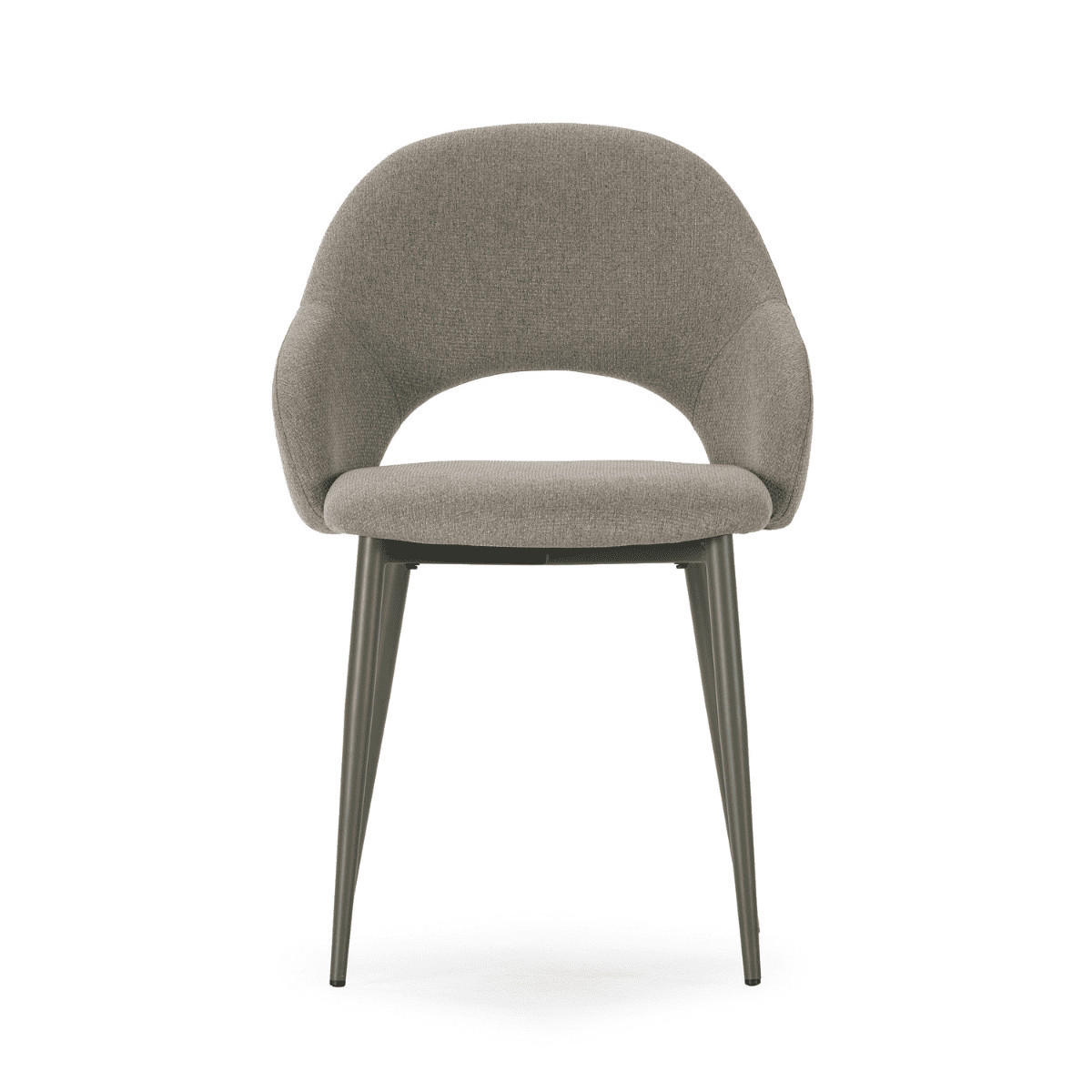 STÜHLE 2er-Set mit Stoffbezug und Metallfüßen 57/84/54 cm - Grün, Textil (57/84/63.5cm) - Calicosy