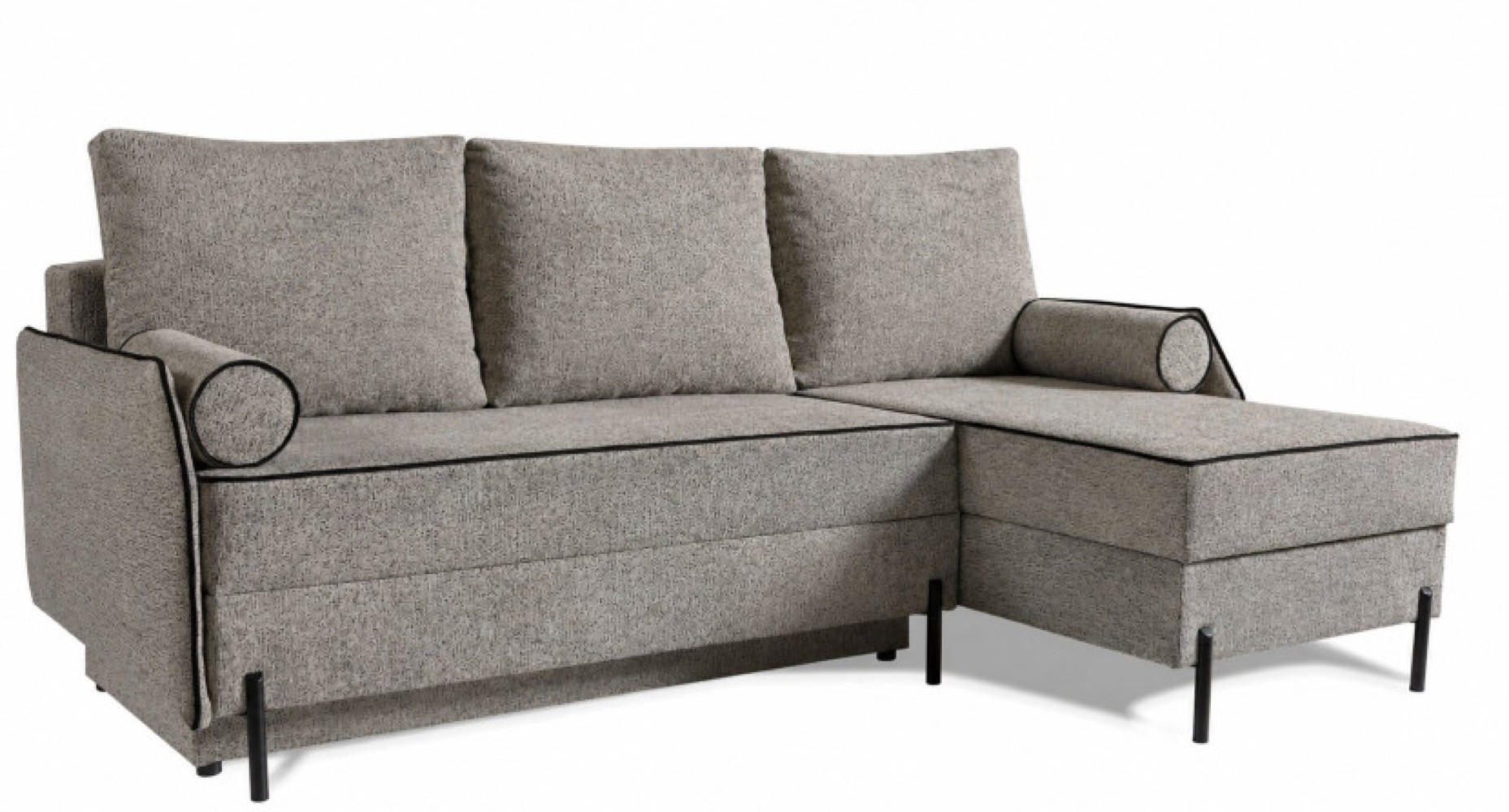 ECKSOFA Mehrfarbig Azio - Multicolor, Holzwerkstoff (213/155cm) - Sepro Meble