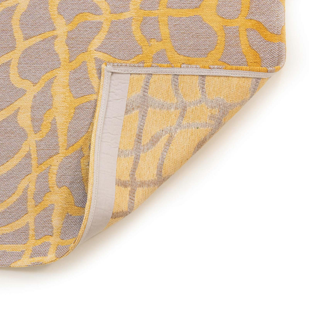 TEPPICH In-/Outdoor Flachgewebe BEATLE Gelb 80x250 cm - Gelb, Textil (80/250cm) - Novatrend