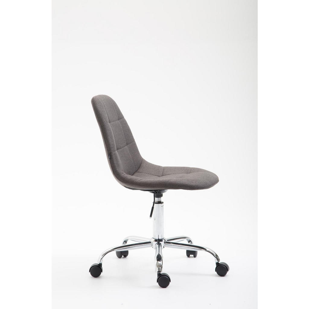 Thumbnail - TPFLiving Bürostuhl, Dunkelgrau, Textil, 47x89x56 cm, Arbeitszimmer, Bürostühle, Drehstühle