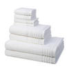FROTTIERSET Vienna Style Supersoft 8-teilig - Weiß, Textil (50/100cm) - Vossen