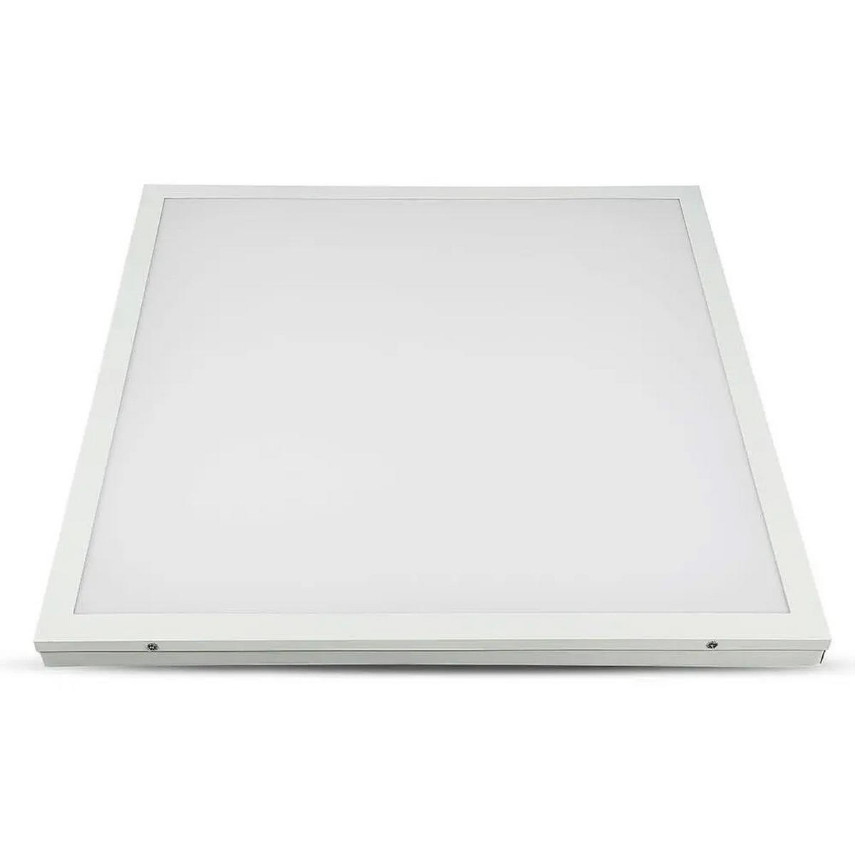 LED EINBAU PANEL Weiß Kunststoff - Weiß, Metall (59.5/59.5/3.3cm)