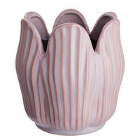 BLUMENÜBERTOPF Tulip - Violett, Keramik (16cm) - Butlers