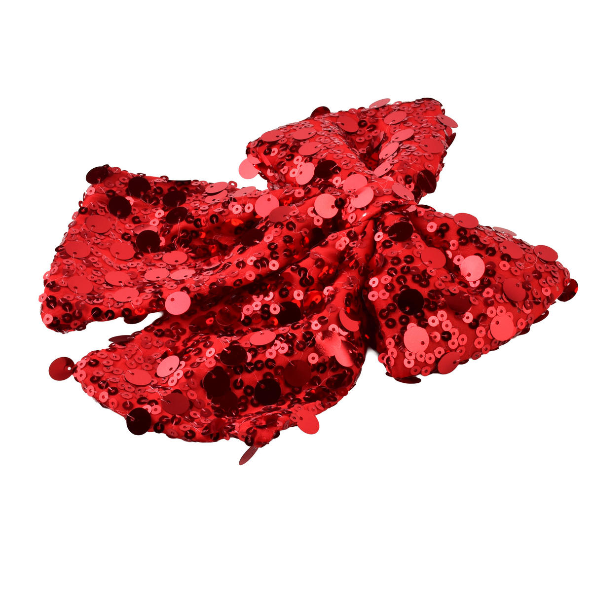 DEKOKOKARDE Santa Lila Gold 20/23cm - Rot, Textil (21/24/21cm) - Mondex
