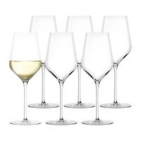 WEISSWEINGLÄSER Starlight transparent 410 ml 6er Set - Transparent, Glas (0.41L) - Stölzle Lausitz