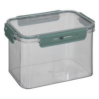 LEBENSMITTELBEHÄLTER mit Datumsanzeige Pp Neo 2500 ml 21/14,5/14,2 cm - Transparent, Kunststoff (14.5/14.2/21cm) - 5five Simply Smart