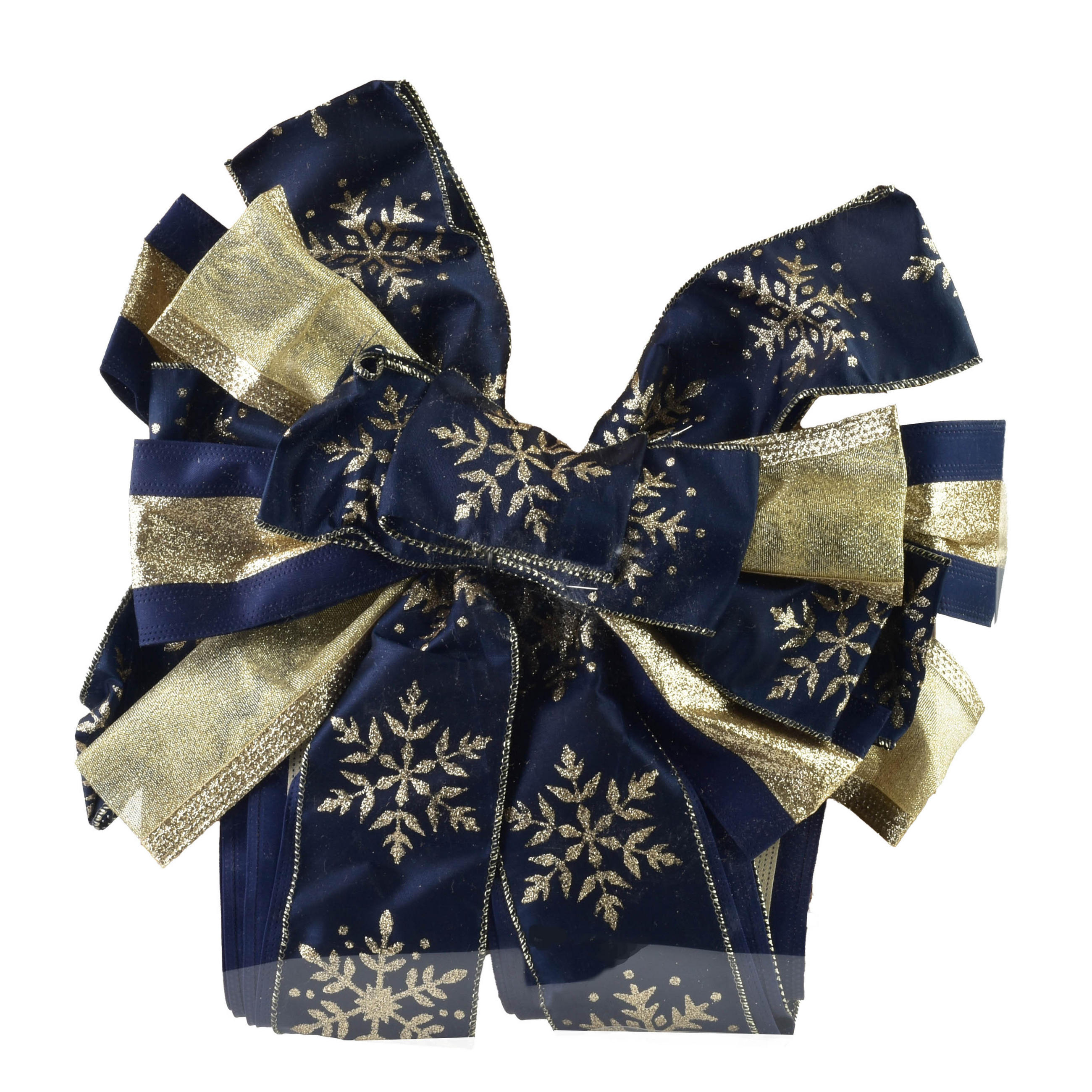 SCHLEIFE Santa Lila Dunkenblau 32x32x130 cm Kunststoff - Dunkelblau, Kunststoff (32/130/32cm) - Mondex