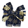 SCHLEIFE Santa Lila Dunkenblau 32x32x130 cm Kunststoff - Dunkelblau, Kunststoff (32/130/32cm) - Mondex
