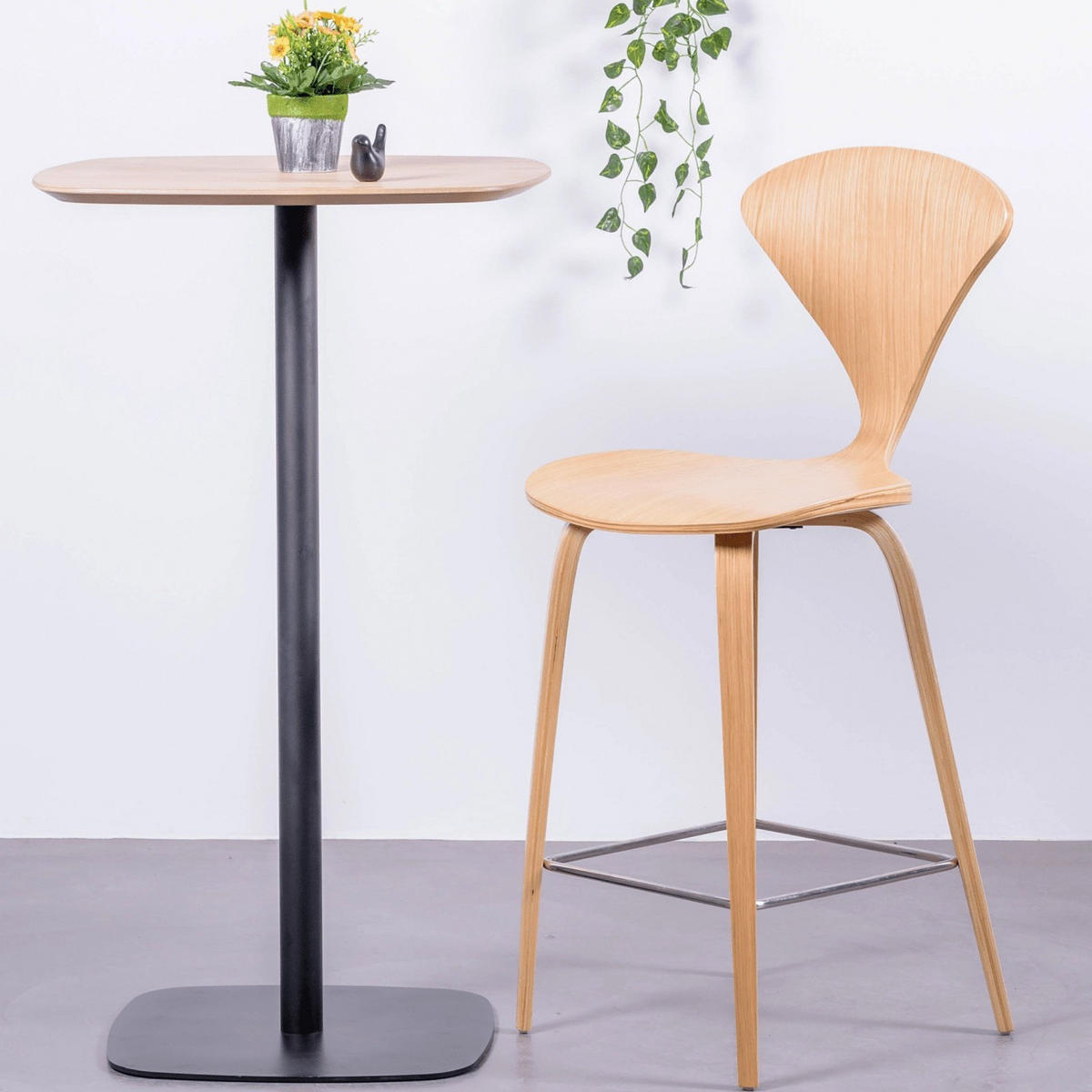 BARTISCH Eichefarben 60/60/103 cm - Eichefarben, Holz (60/103/60cm) - Nest Dream