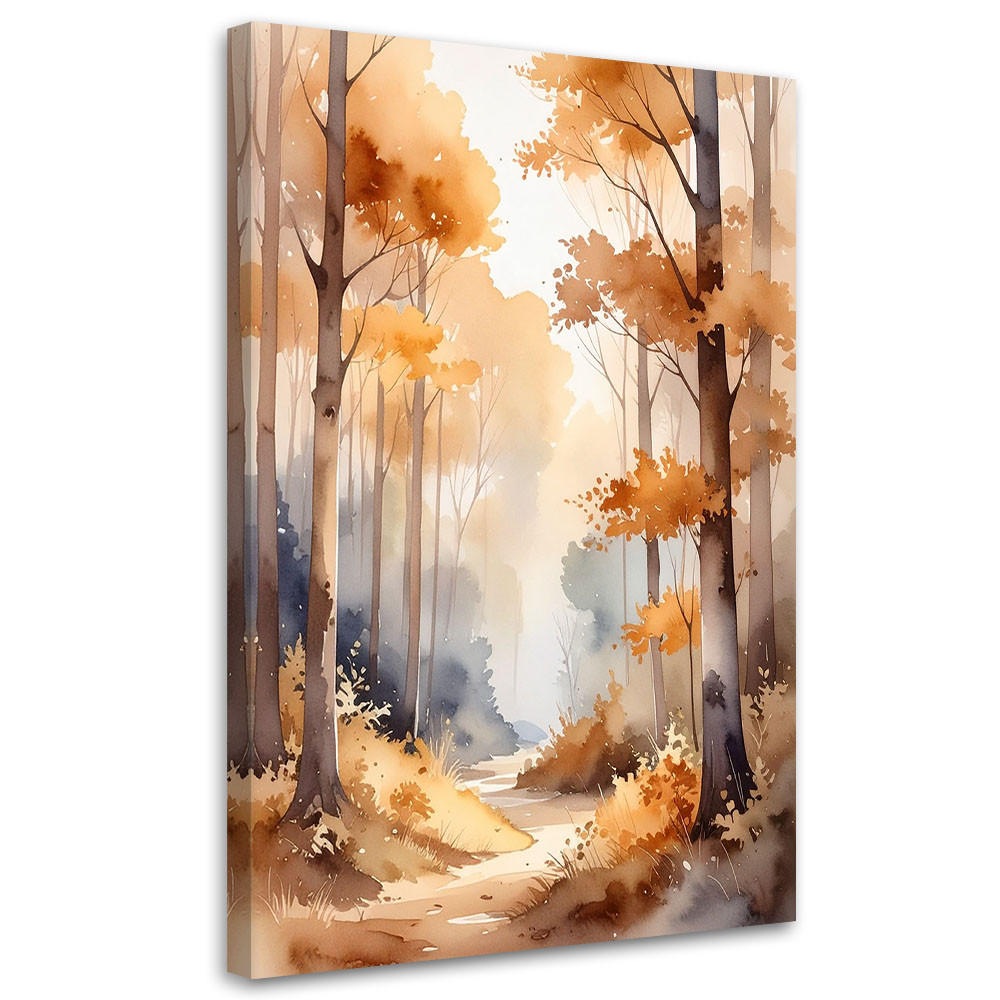 Feeby Leinwandbild Beige 20x30 cm