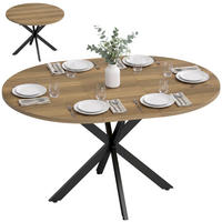 ESSTISCH Braun ausziehbar 135/100/75 cm - Braun, Metall (135/100/75cm) - PANGIVO
