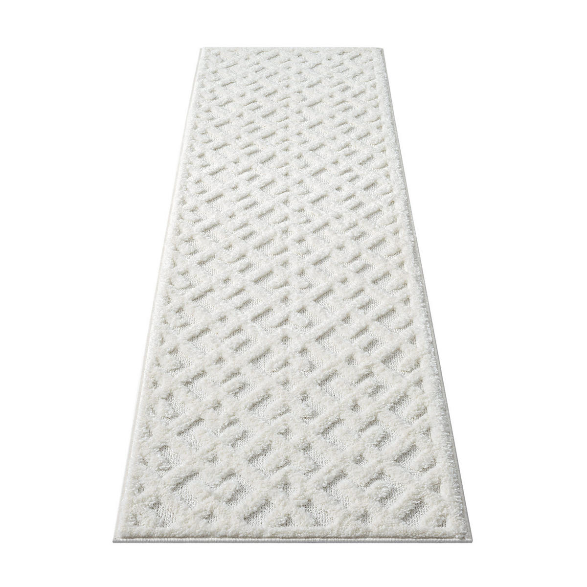 HOCHFLOR-TEPPICH Focus 737 Creme 80x300 cm - Creme, Textil (80/300cm) - carpet city