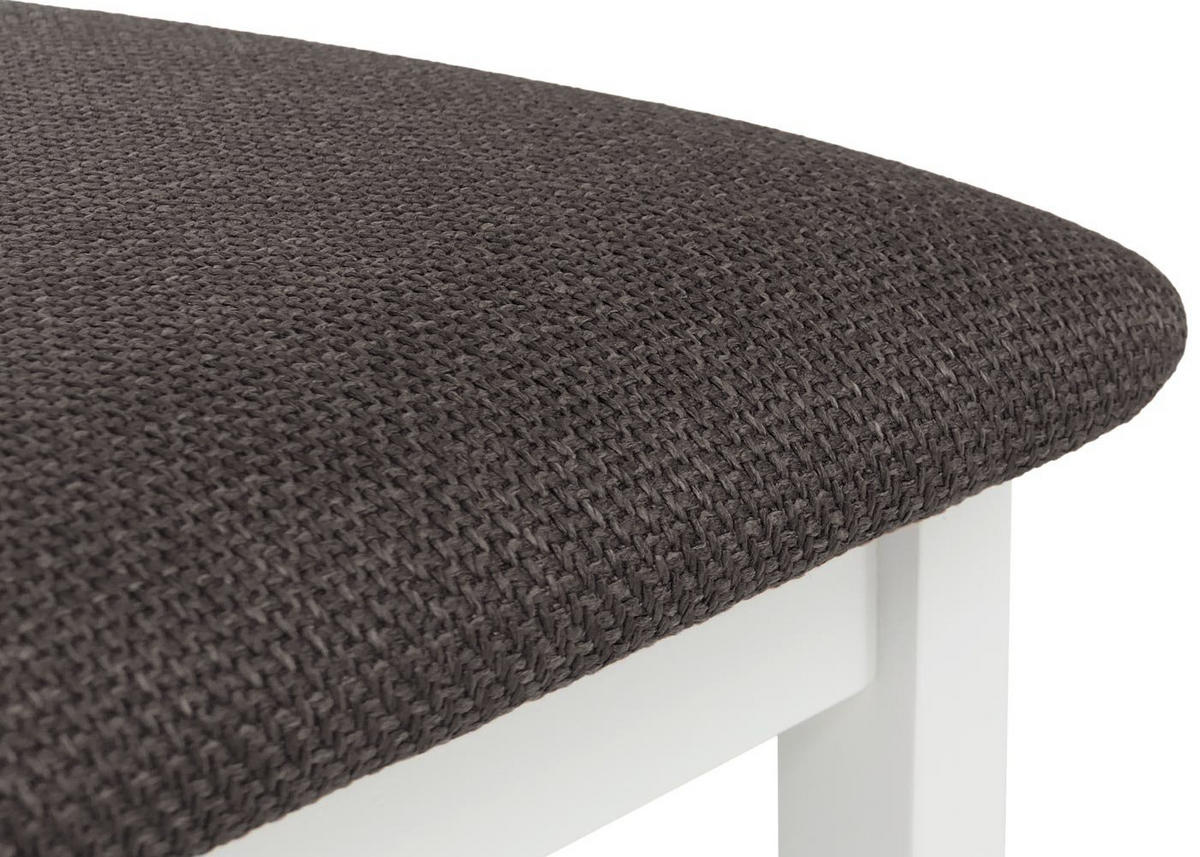 ESSZIMMERSTUHL Weiß, Schwarz 2er-Set - Schwarz/Weiß, Holz (43/85/44cm) - MCW