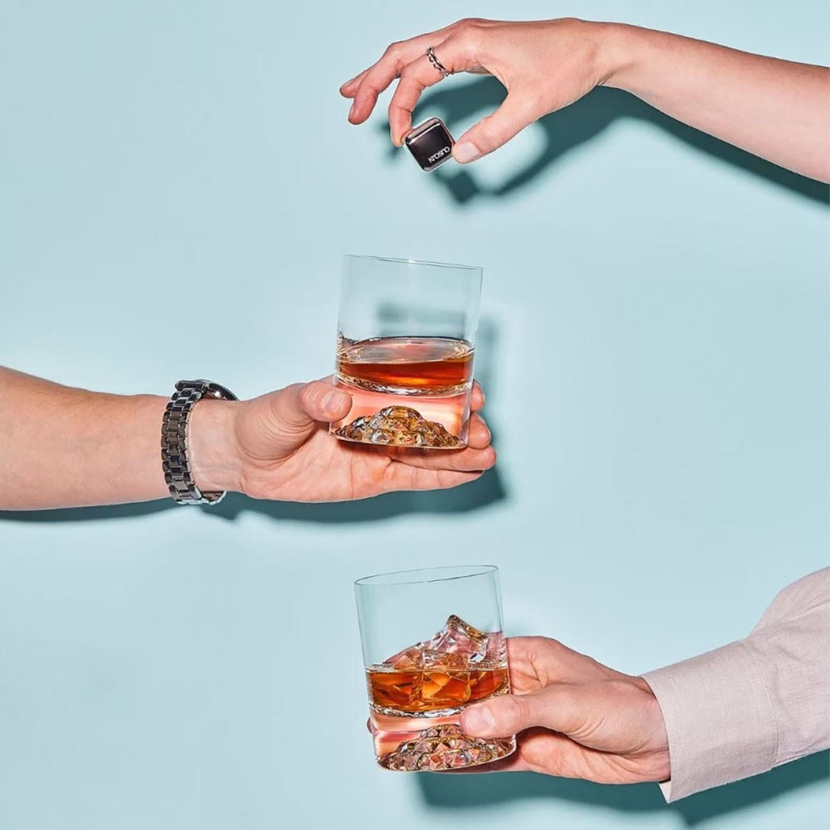 WHISKYGLÄSER Perfect Serve, 2er-Set, 300 ml, Handgemacht - Transparent, Glas (0.3L) - Krosno Glass