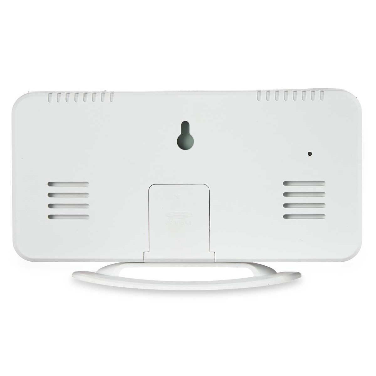 LED-WECKER Digital Easy - Weiß, Kunststoff (15.8/1.5/7.8cm) - Giftdecor