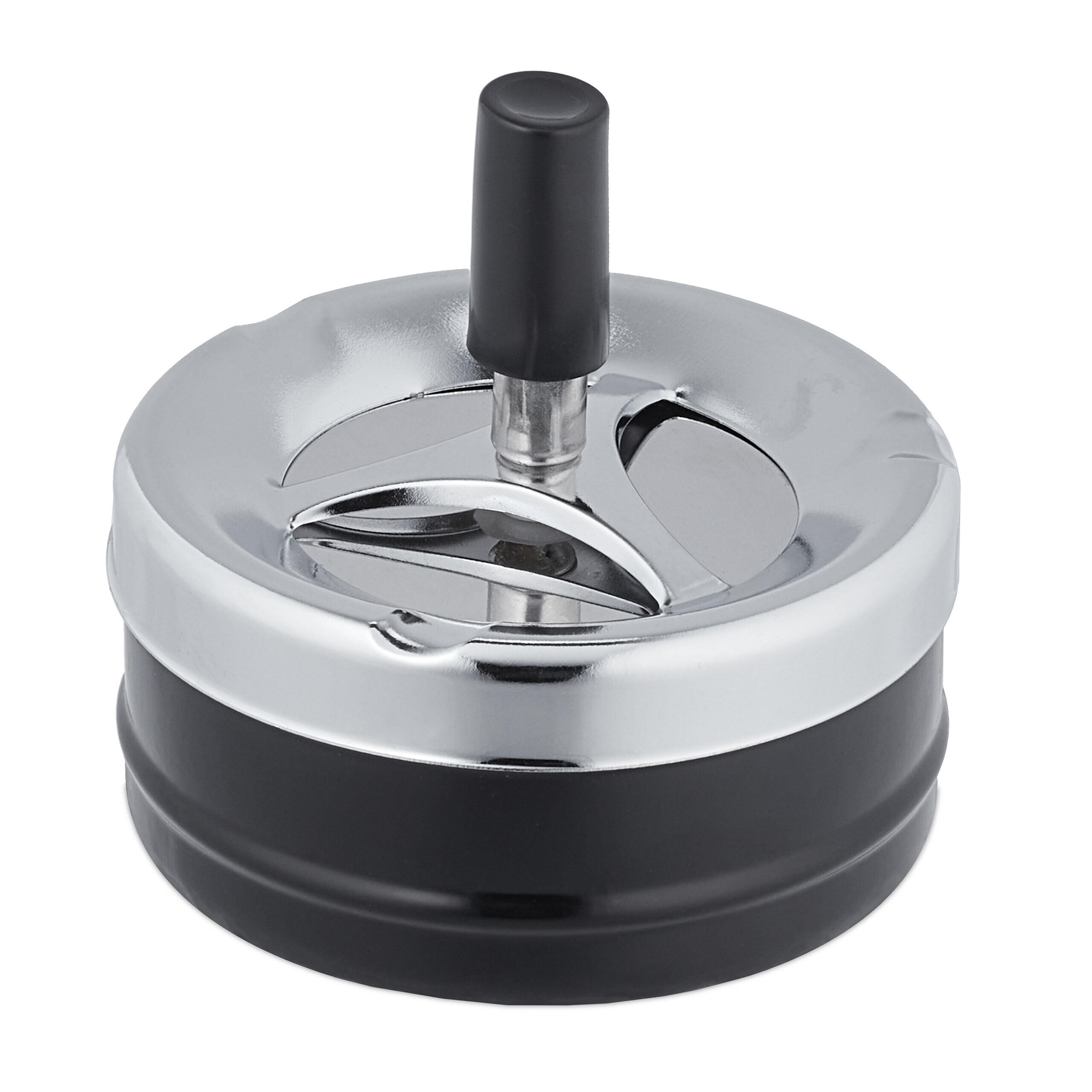 ASCHENBECHER - Multicolor, Kunststoff/Metall (9.5cm) - Relaxdays