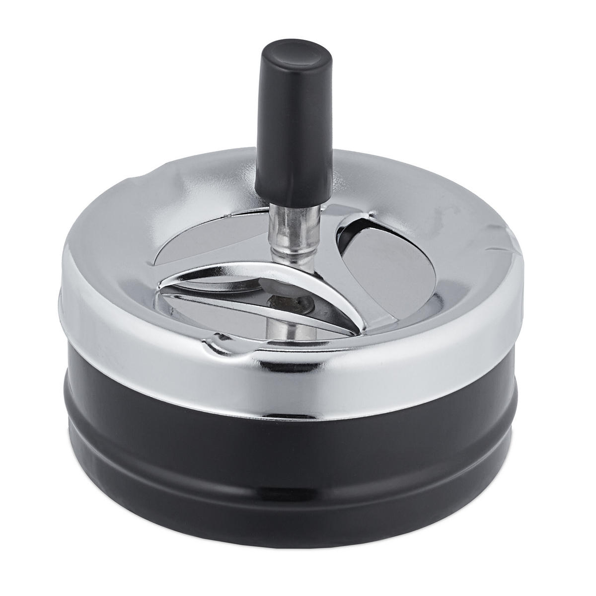 ASCHENBECHER - Multicolor, Kunststoff/Metall (9.5cm) - Relaxdays