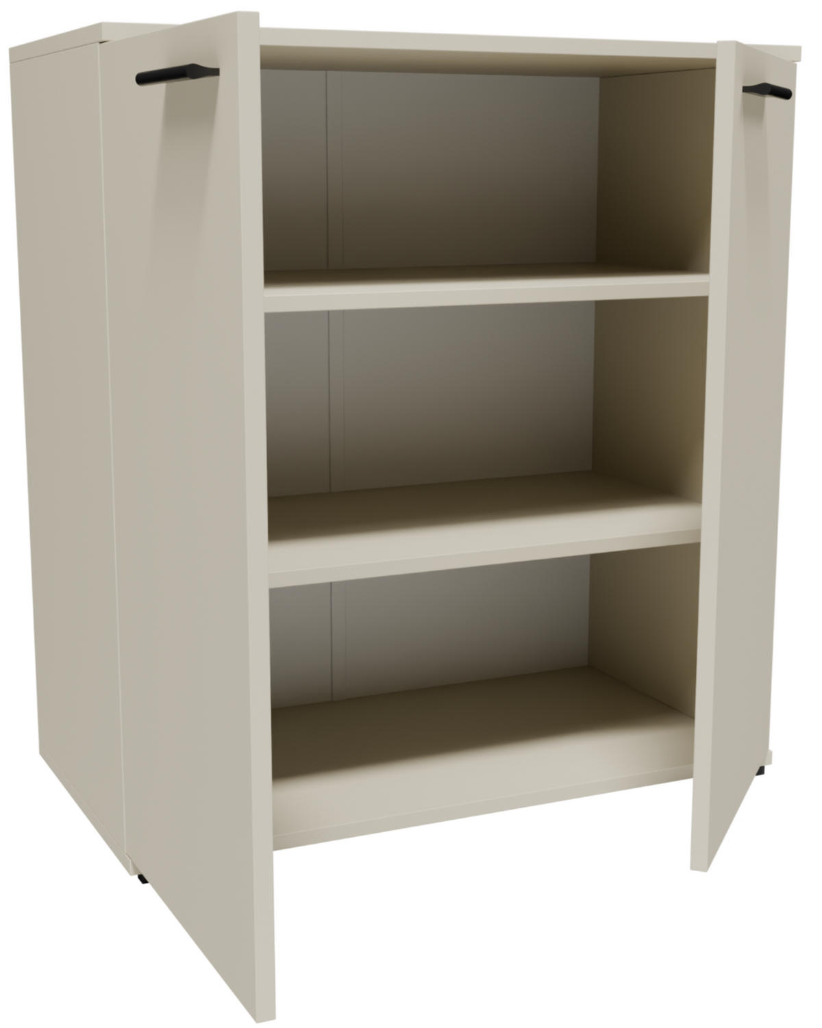 KOMMODE CR3-KD1 Kaschmir 69/34/73,5 cm - Kaschmir, Holzwerkstoff (69/73.5/34cm)