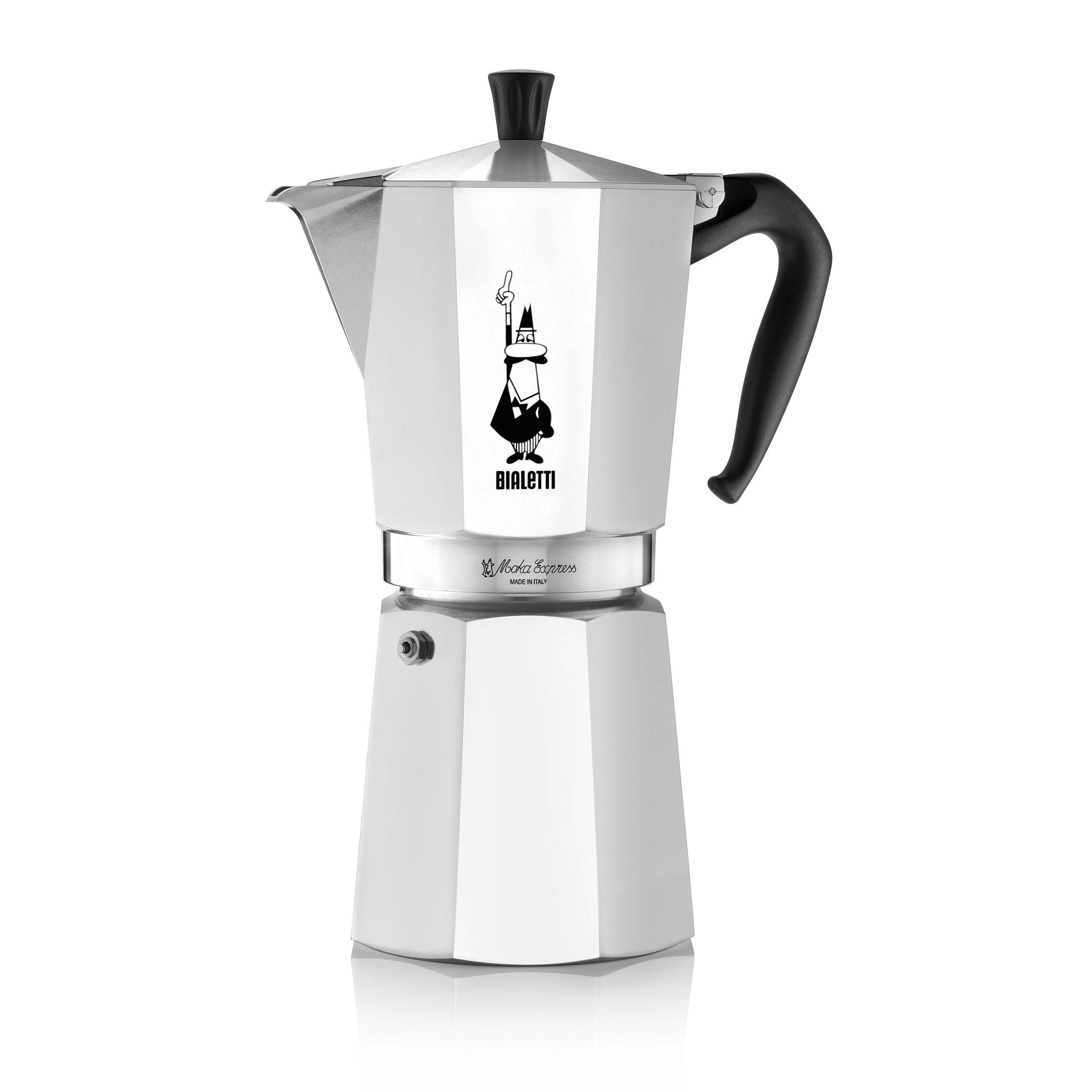 ESPRESSOKOCHER Moka Express für 18 Tassen, Aluminium, Silber, 810 ml - Silberfarben, Metall (14/32/19cm) - Bialetti