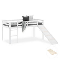 HOCHBETT 90/200 cm Lattenrost in weiß - Weiß, Holz (90/200cm) - Homestyle4u