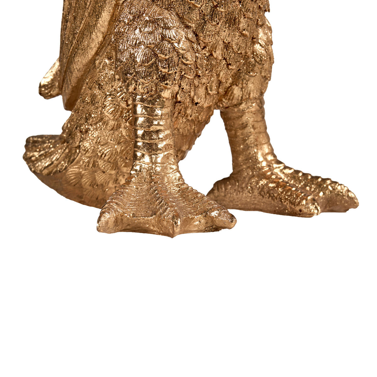 TISCHLAMPE Gold Anatis - Messingfarben/Goldfarben, Kunststoff (19/17/37cm) - Beliani