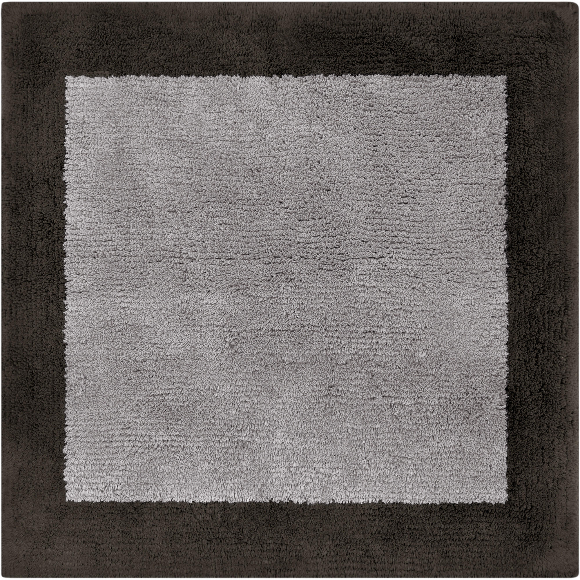 BADTEPPICHE FRAME 1010 METAL/ANTHRAZIT - 77 - Grau, Textil (60/60cm) - Cawö