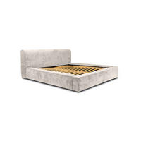POLSTERBETT aus Polstermaterial Polopos 140x200 cm, Creme - Creme, Textil (140/200cm) - Meblito