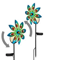 LED AUSSENLEUCHTE Metall Bunt - Multicolor, Metall (20/9/50cm) - Globo Lighting