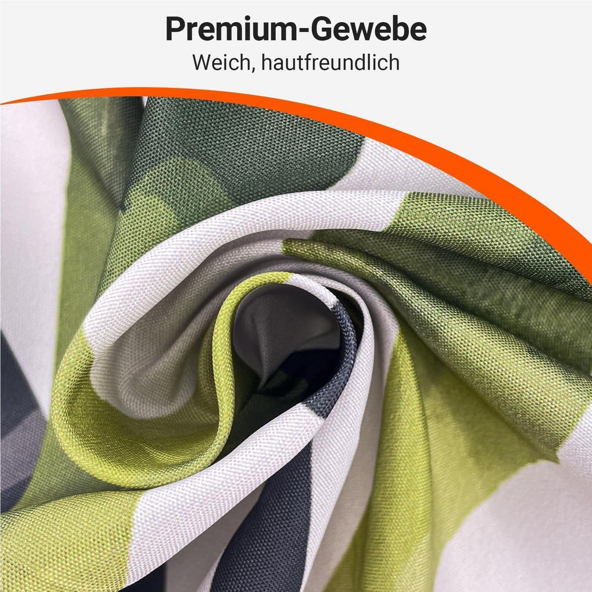 DUSCHVORHANG Blätter Linie 240 x 200 cm - Multicolor, Textil (240/200cm)