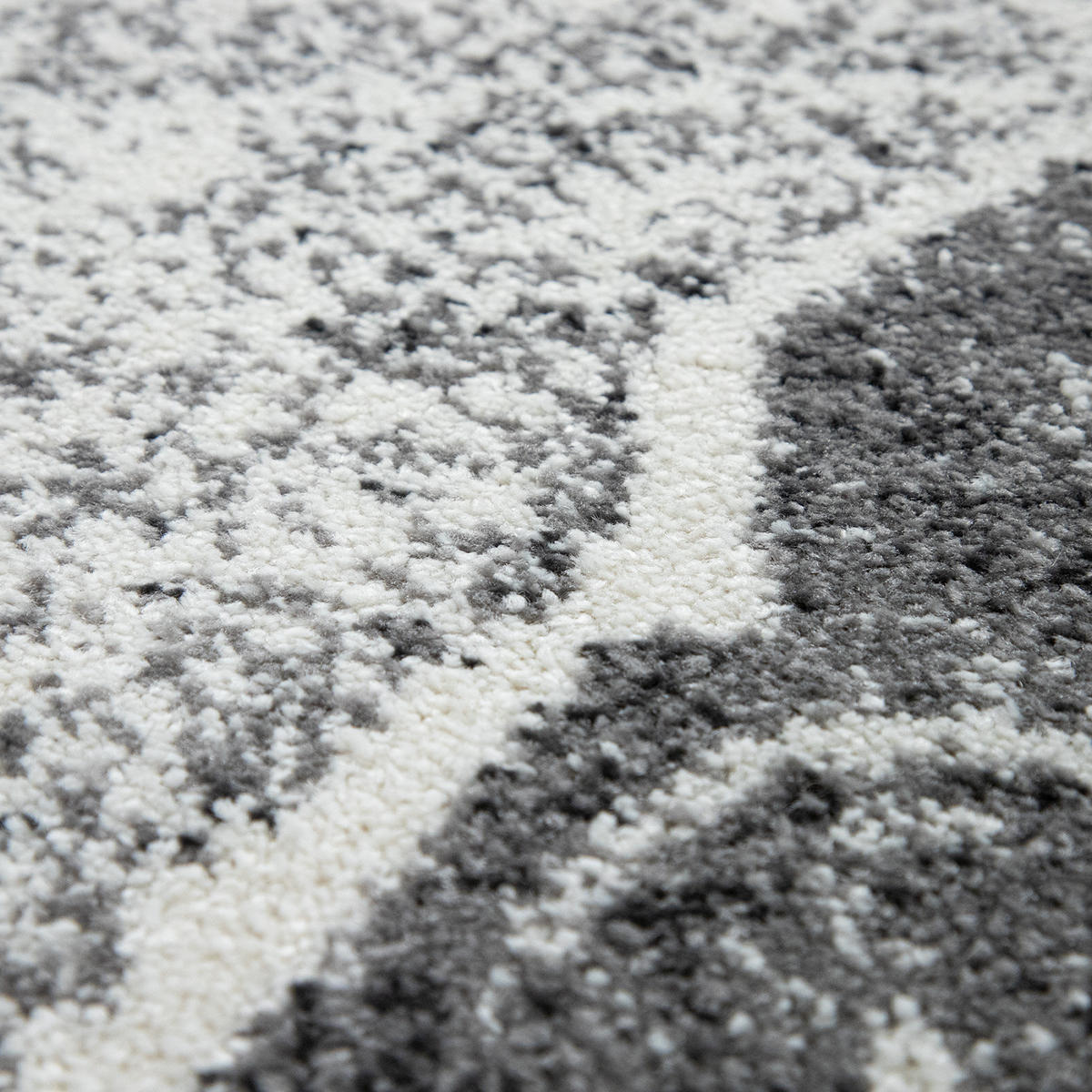 KURZFLORTEPPICH 60/100 cm Alabama 373 - Grau, Textil (60/100cm) - Paco Home