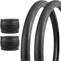 FAHRRADREIFEN 2-teiliges Set 700x28c/32c/35c - Schwarz, Kunststoff (3.5/70/70cm)