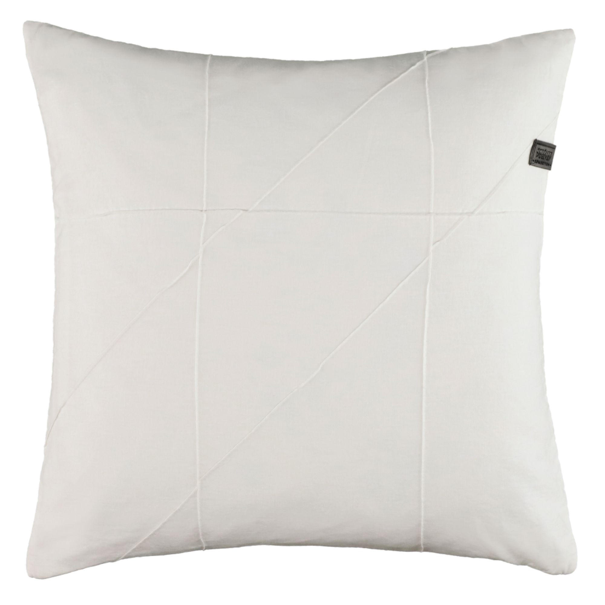 ZIERKISSENHÜLLE PLEAT - Weiß, Textil (45/45cm) - Schöner Wohnen