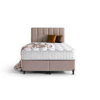 BOXBETT Golden Prime Set 160x200 - Beige, Holz/Metall (160/200cm) - Bambi